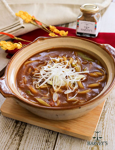 簡単カレーうどん